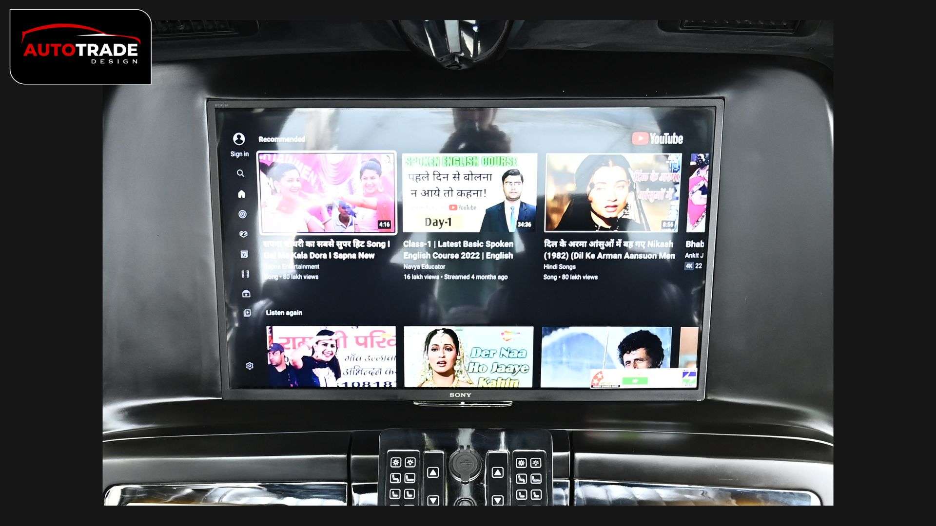 Fortuner Lounge with Sony LED TV