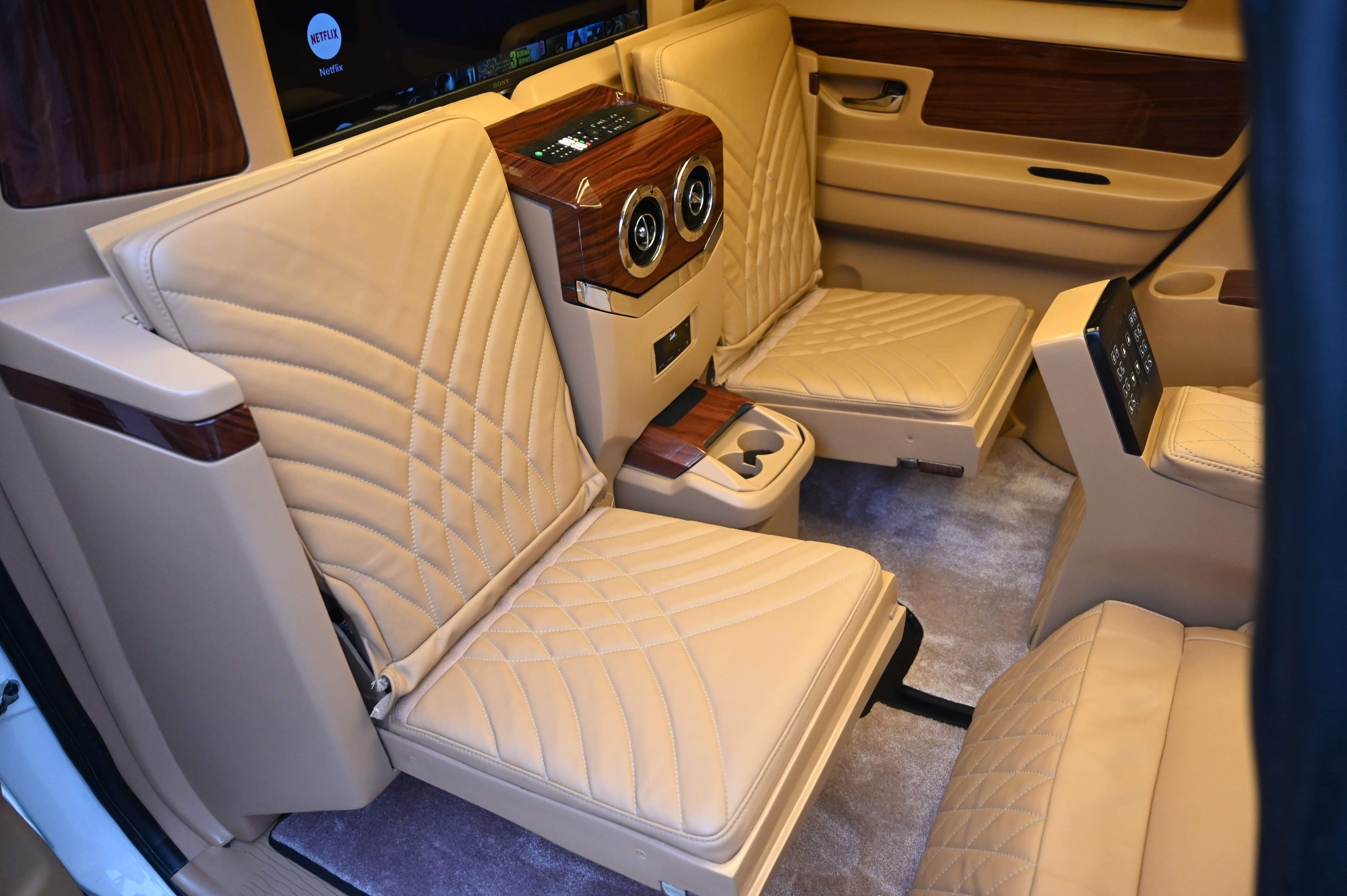 Innova Hycross car interior customized seats