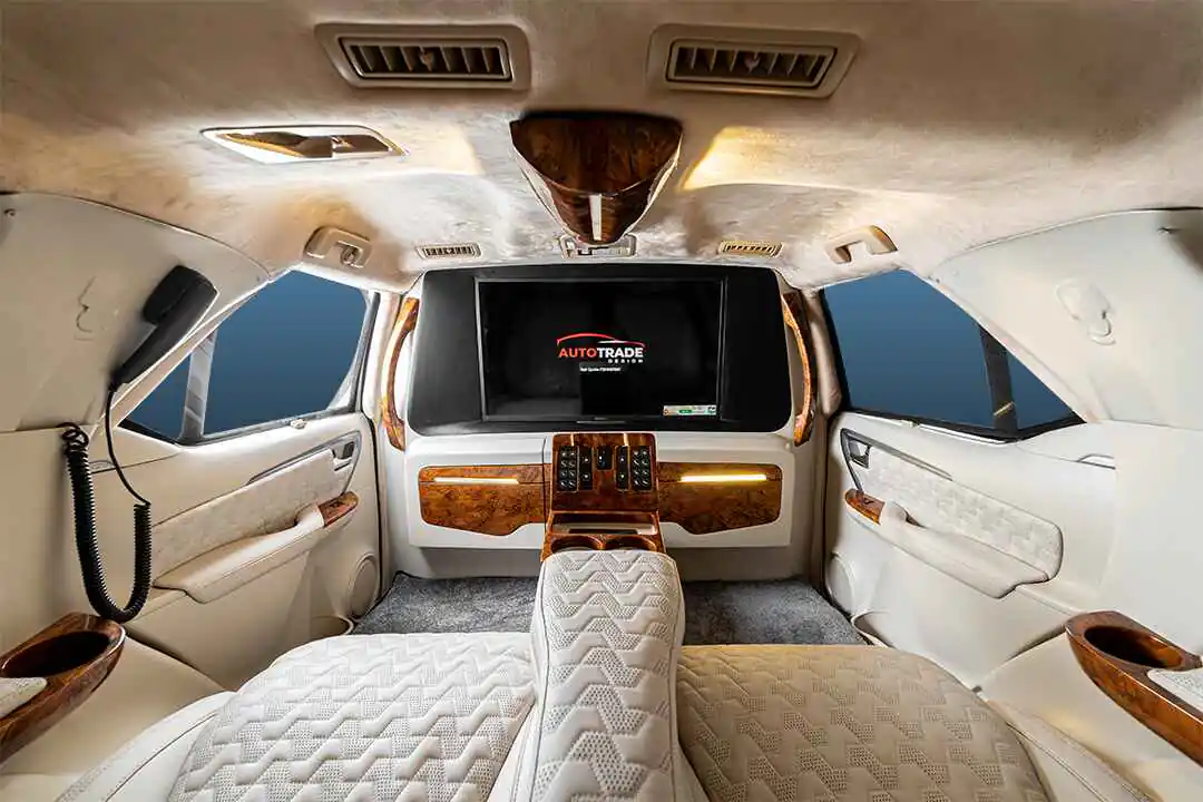 Fortuner modification with premium custom interiors and luxury design by Autotrade Design