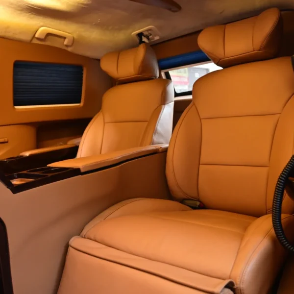 Innova Crysta interior seats Modification by autotrade design
