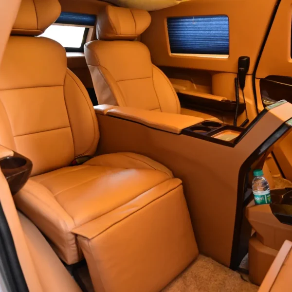 Innova Crysta interior seats Modification by autotrade design