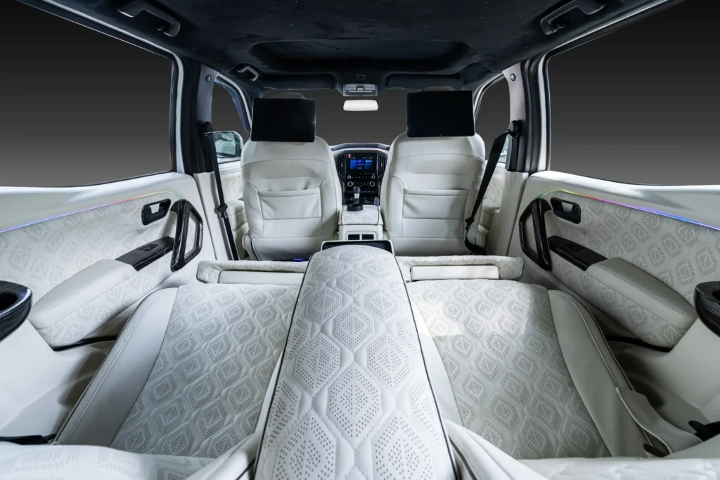 Scorpio-N interior after modification