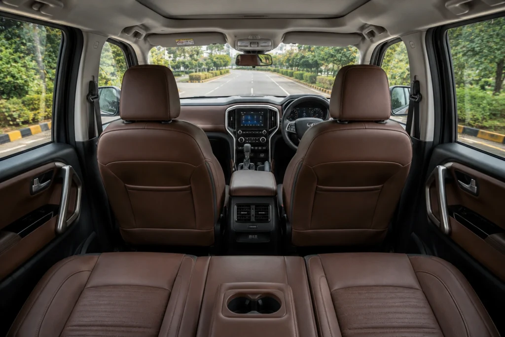 Scorpio-N interior before modification