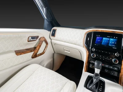 Scorpio N modified with custom interior enhancements