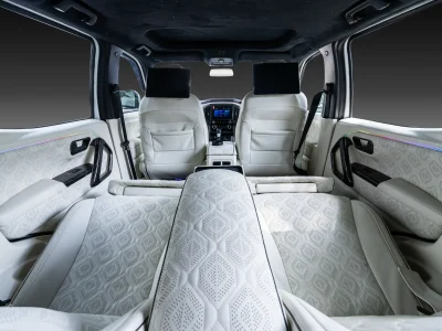 Scorpio-N interior after modification